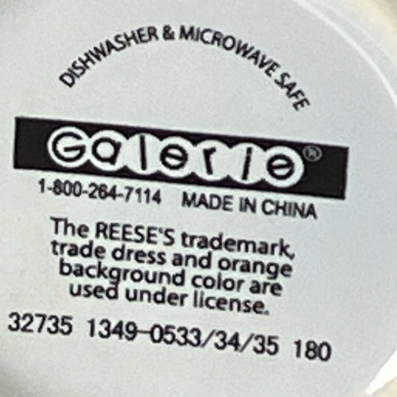 REESE"S Galerie Peanut Butter Cup-Coffee-Tea-Hot Chocolate-Mug-Never Used 14oz. - Picture 7 of 10